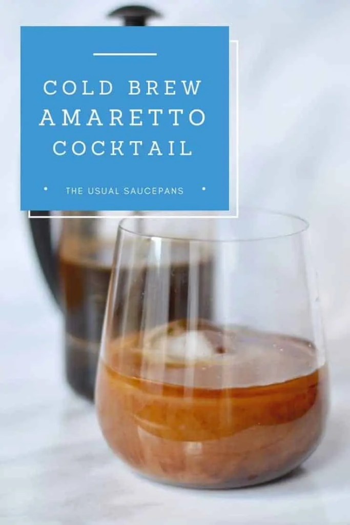 cold brew amaretto cocktail