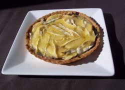 Spinach, Apple and Brie Tart