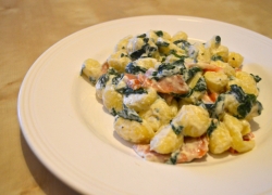 My Gnocchi Heaven - Smoked Salmon Gnocchi