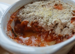 Tomato & Basil Crumble and Some Running
