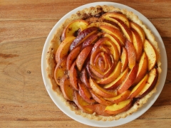 A Peach Tart - Because it's Summer