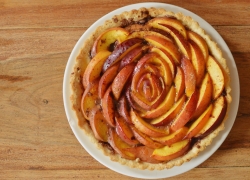 A Peach Tart - Because it's Summer