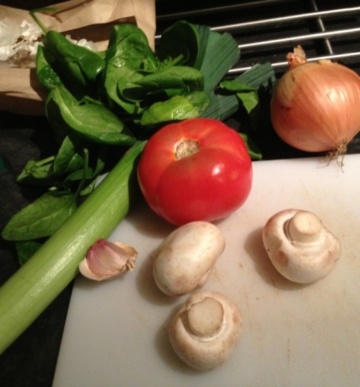 Vegetables for Mixed vegetable soup