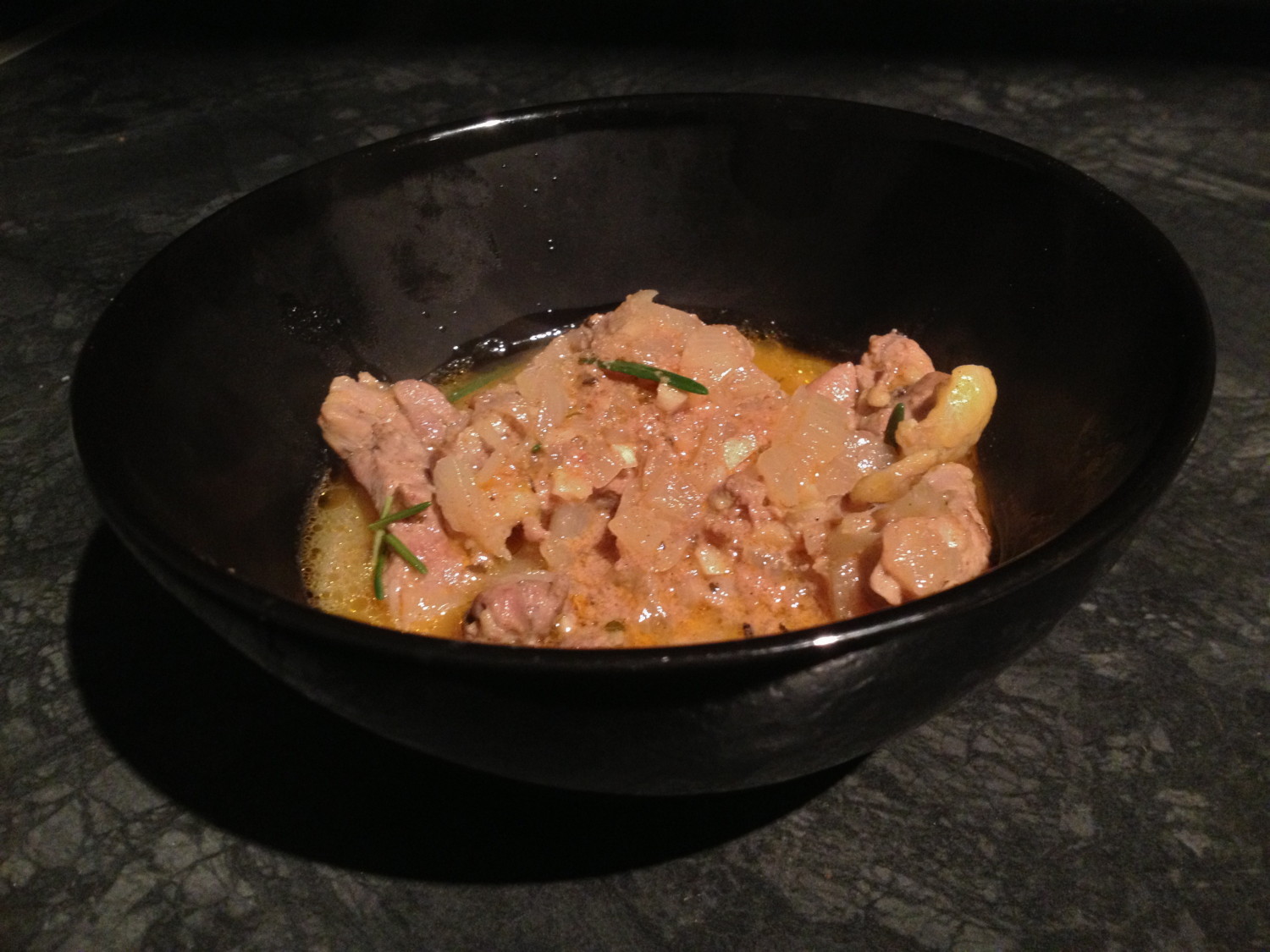 Simple Pheasant Red Curry from the Usual Saucepans