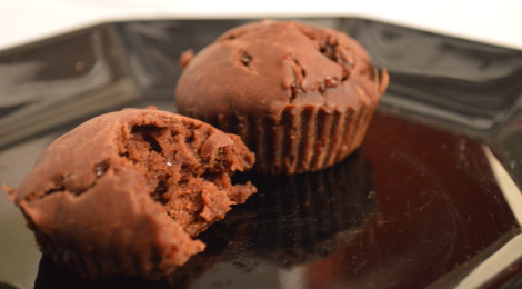 Munched Lime and Chilli Hot Chocolate Muffins