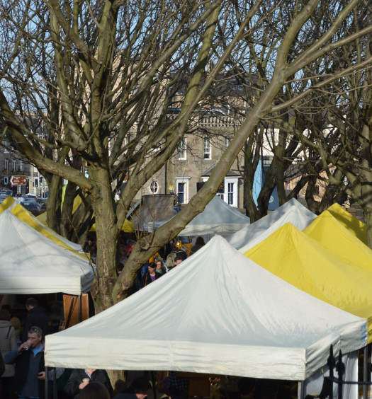 Stockbridge Market - The Usual Saucepans