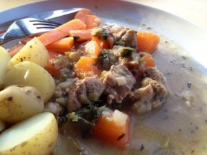 Lamb, Thyme and Mint Stew