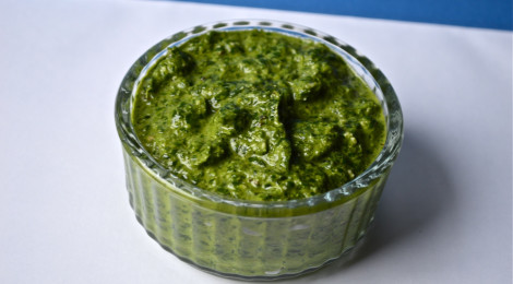 Basil and Spinach Pesto