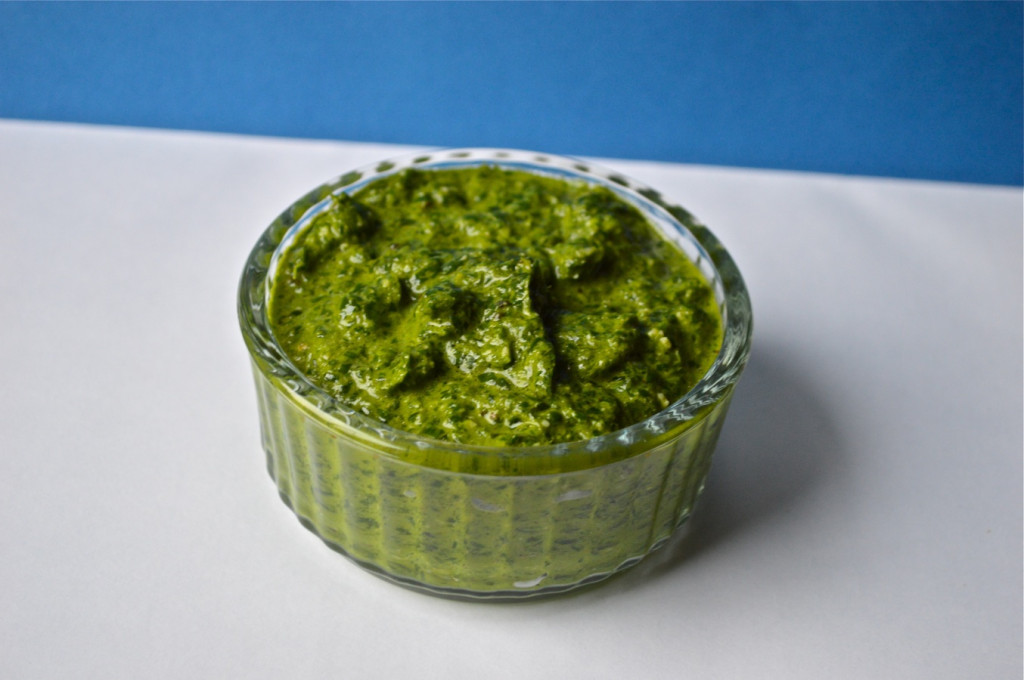 Basil and Spinach Pesto