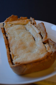 Pork Apple and Cider Pie