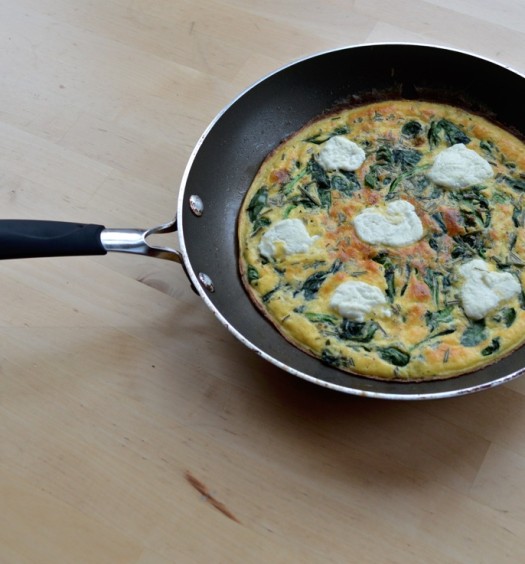 Goats Cheese Frittata