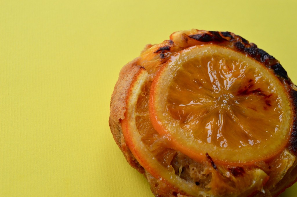 Orange Upside-down cake