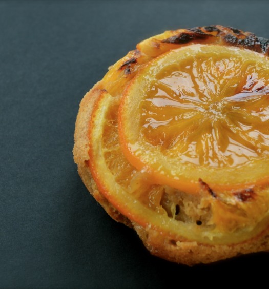 Orange and gin Upside-down cake