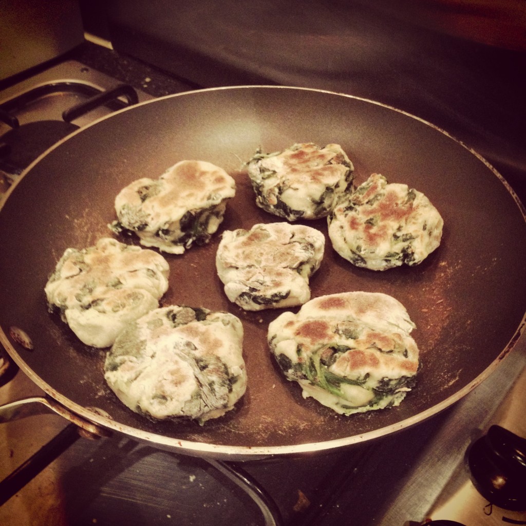 Spinach English Muffins