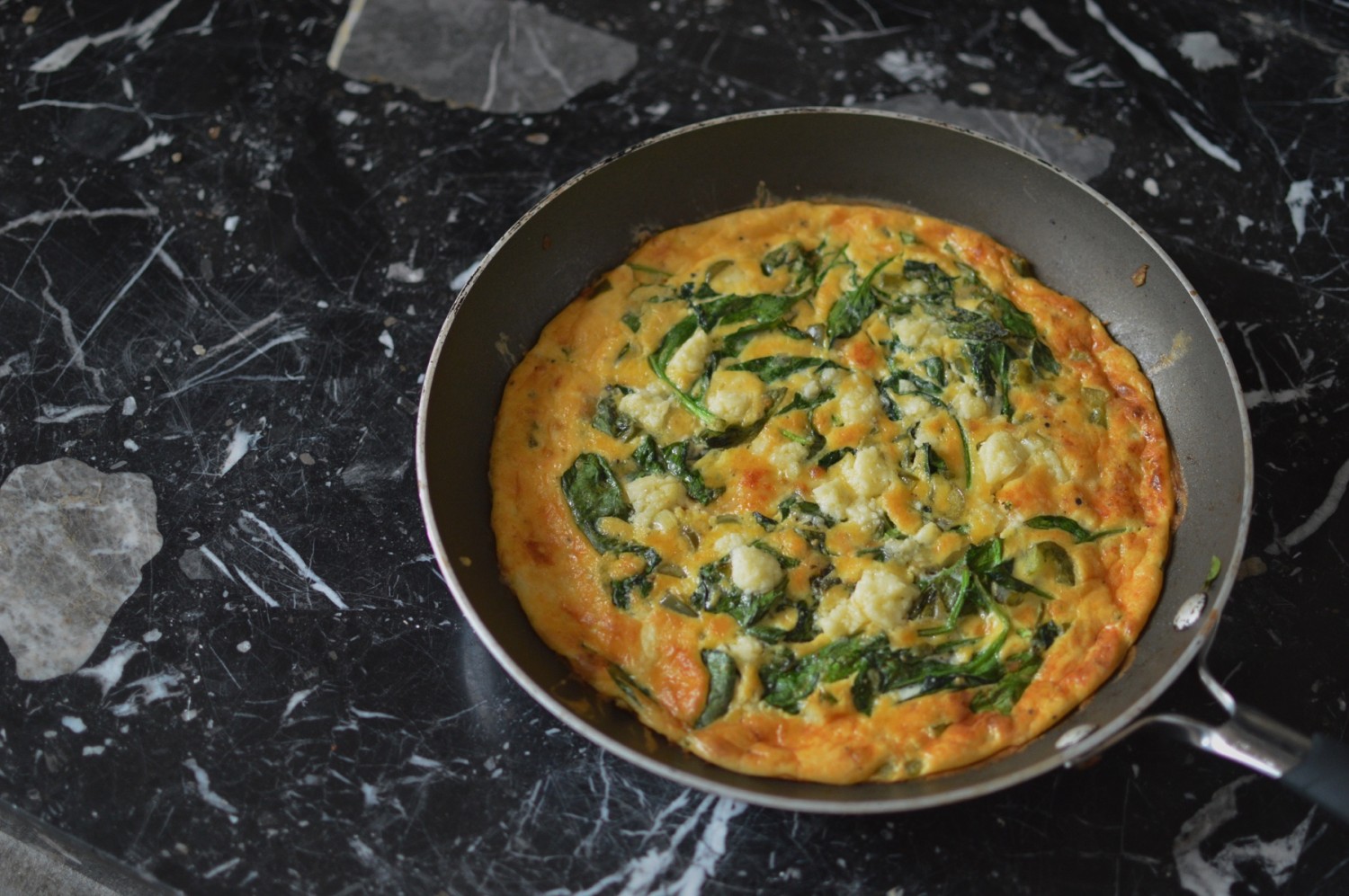 Spinach and Feta Frittata