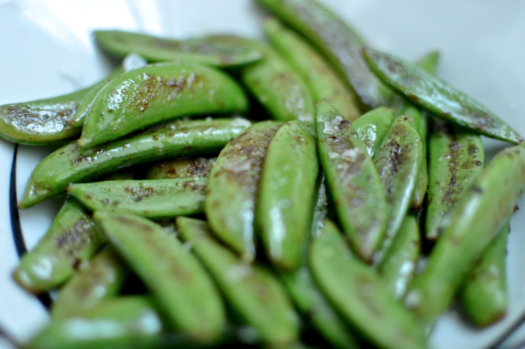 Sugarsnap Peas with Cayenne Pepper & Lemon