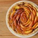 Peach Tart with Cinnamon & Nutella