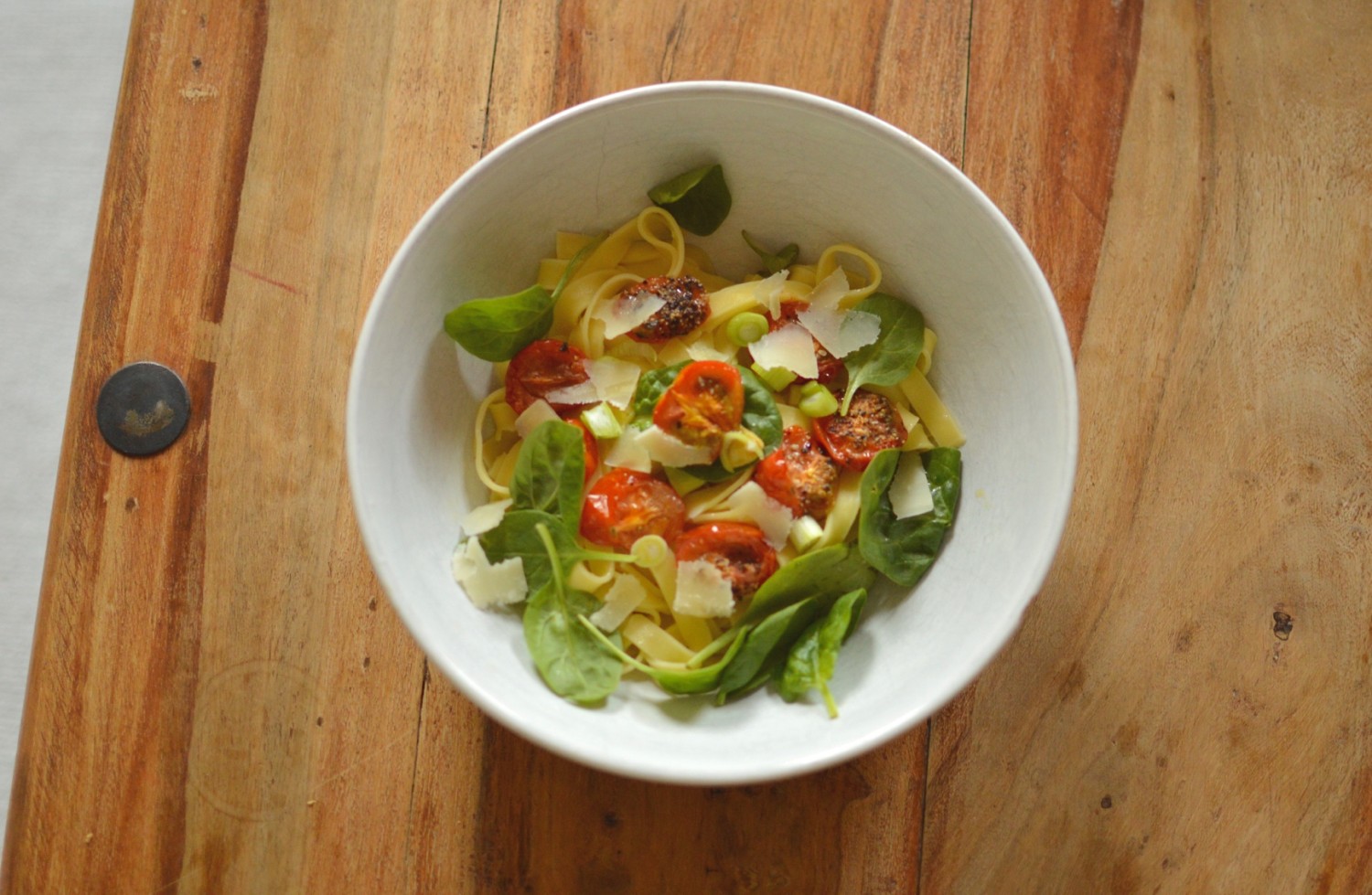 Basil and Roasted Tomato Pasta