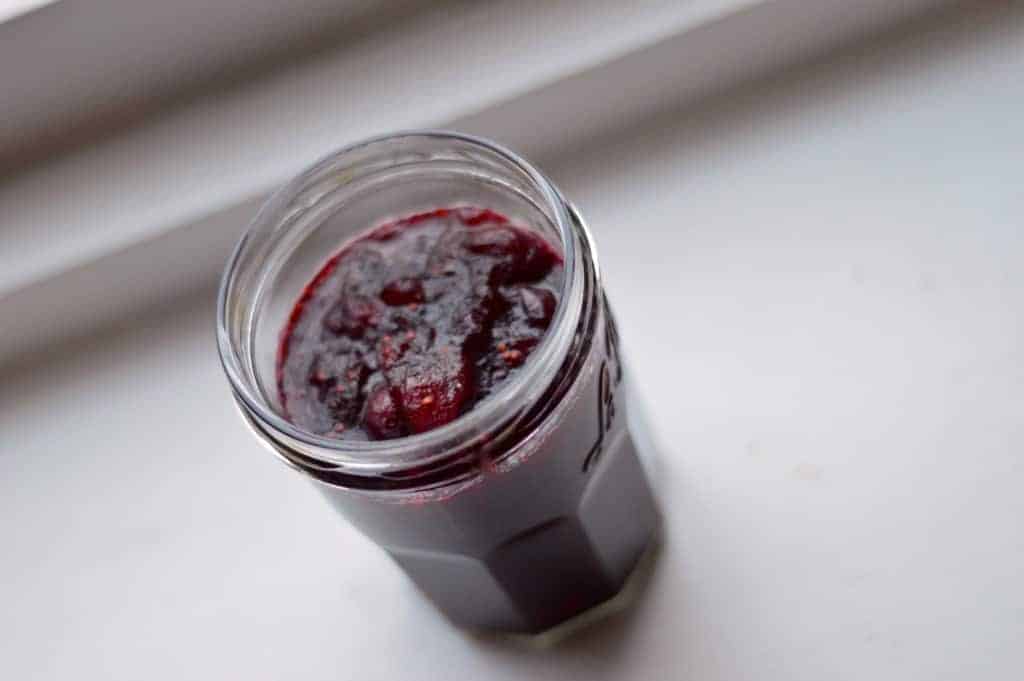 10 minute cranberry sauce