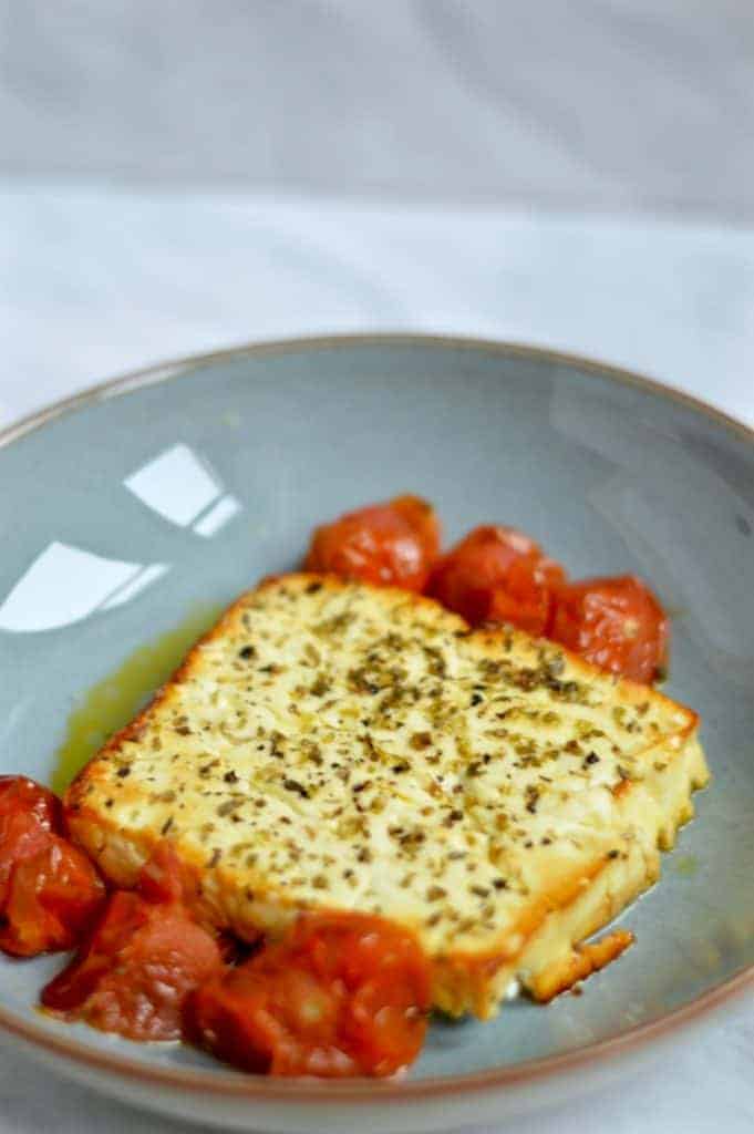 baked feta - super easy one pound meals