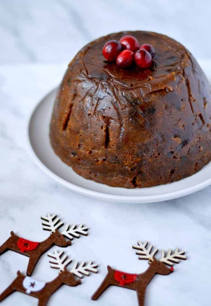 Easy Microwave Christmas Pudding Recipe | The Usual Saucepans