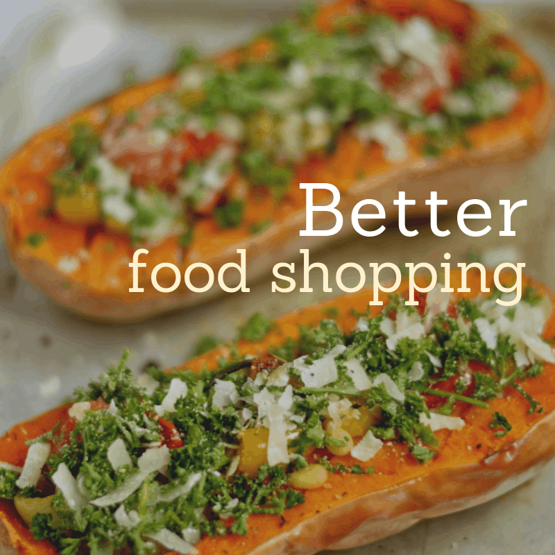 sustainability - better food shopping